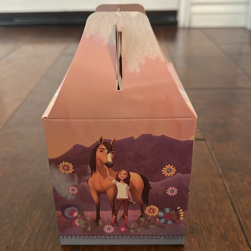 Set of 4 Dreamworks Spirit Party Favor Boxes